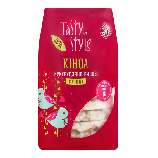 Хлібці б/глют.кук.-рис./кіноа TS 100г