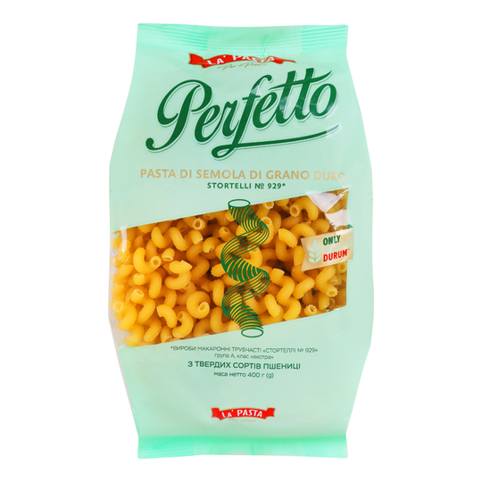 Макарони ріжки perfetto La Pasta 400г