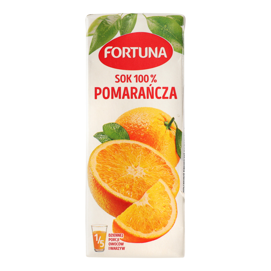 Сік Fortuna апельсин 0,2л т/п