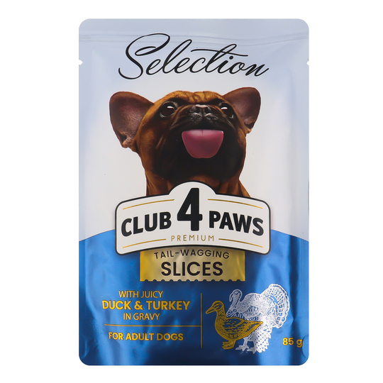 Корм конс. д/соб. Club 4Paws кач.інд.85г