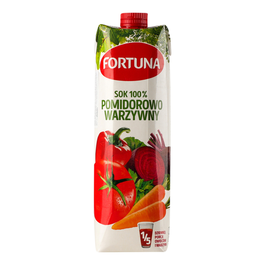 Сік Fortuna овочевий 1л т/п