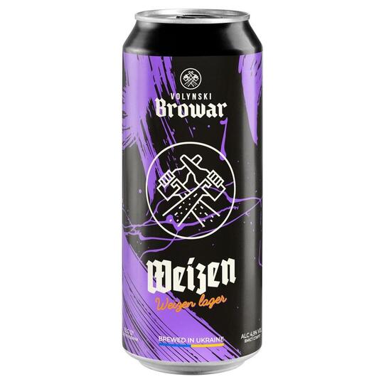Пиво св.пш.неф.ВБ Weizen 4,9%0,5л з/б