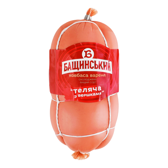 Ковбаса Теляча вар. в/г Бащинський 500г