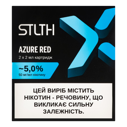 Картридж для ел.сиг.STLTHXAzureRed5%2мг