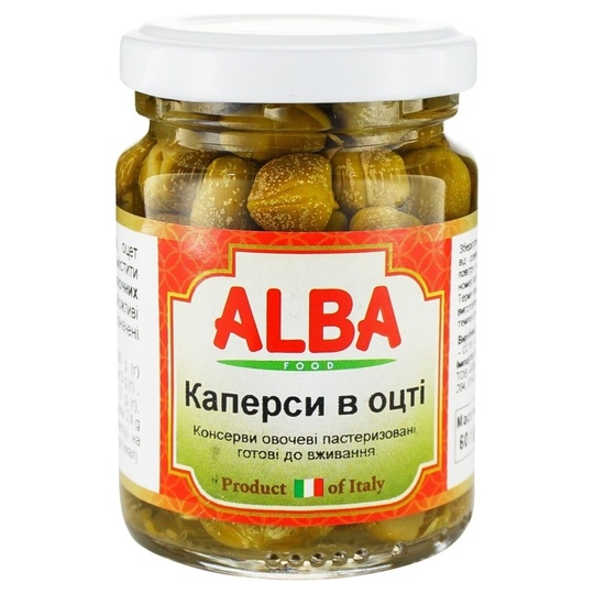 Каперси в оцті Alba Food 106мл