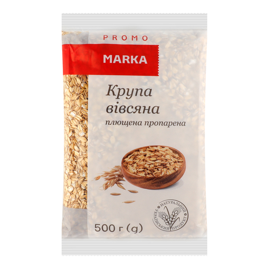 Крупа вівсяна плющена Marka Promo 500г