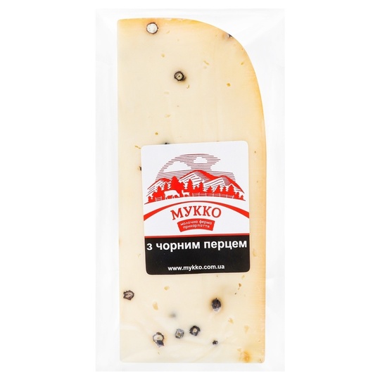 Сир 47% Мукко з чорним перцем ваг