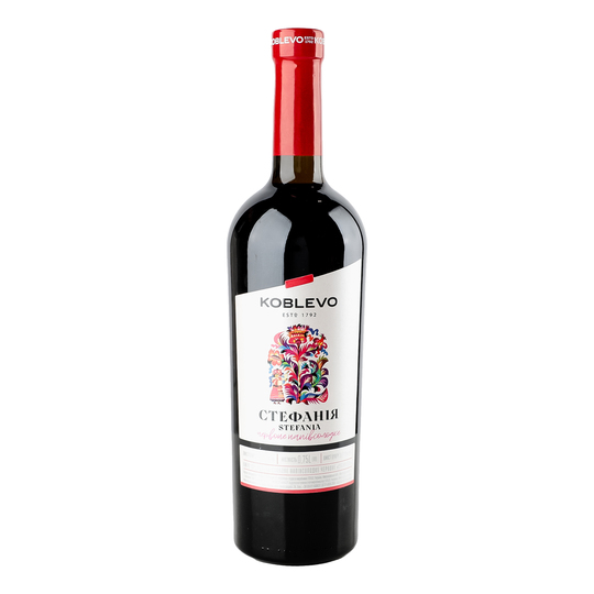 Вино Коблево Стефанія ч.н/сол.9-12%0,75л