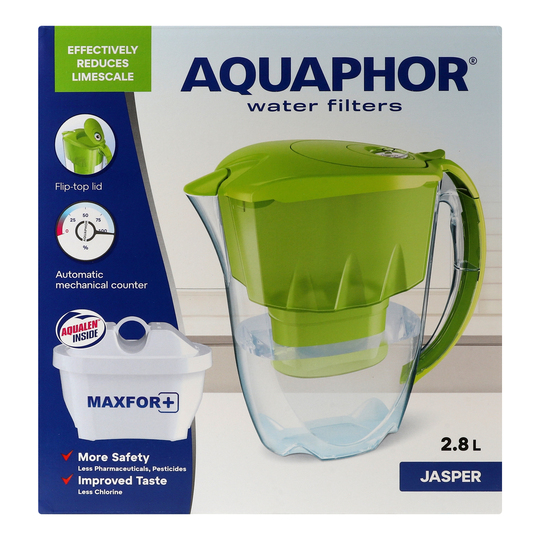 Фільтр-глечик синій Джаспер Аквафор 2,8л
