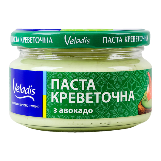 Паста креветочна з авокадо Veladis 160г