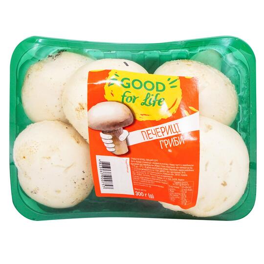 Гриби печериці Good for life 300г