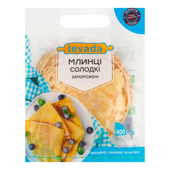 Млинці солодкі Левада 400г