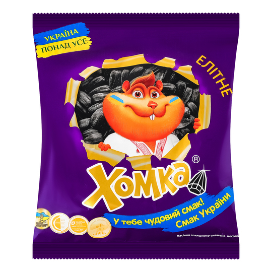 Насіння соняш.см.несол.елітне Хомка 110г