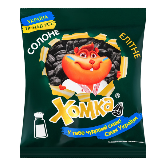 Насіння соняш.см.солоне елітне Хомка110г