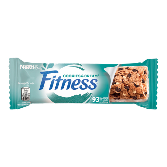 Батончик Фітнес з печ. та біл.шок. 23,5г