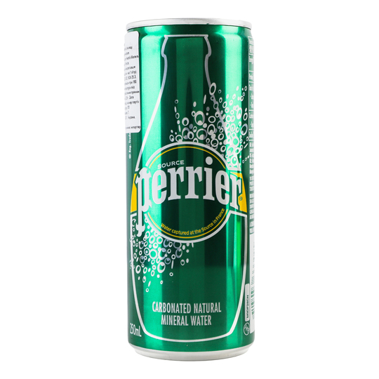 Вода с/газ Perrier 0,25л з/б