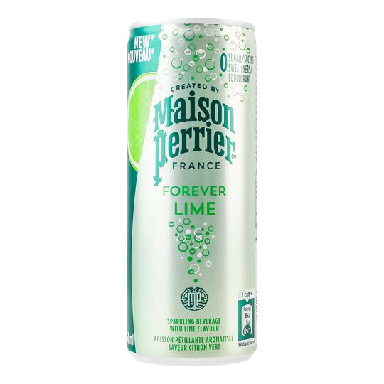 Вода с/газ Perrier лайм 0,25л з/б