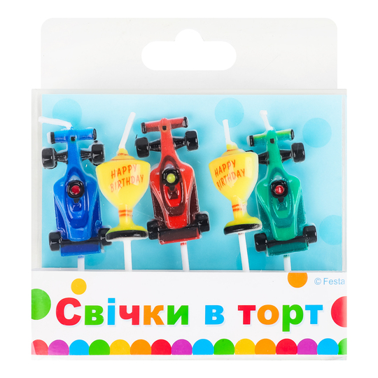 Свічки Party Favors фігурки іграшки 5шт