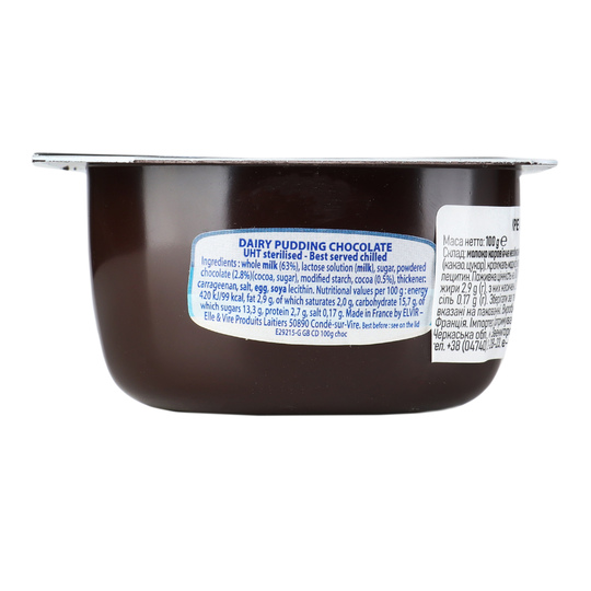 Крем десерт Elle&Vire 2,9% шоколад. 100г