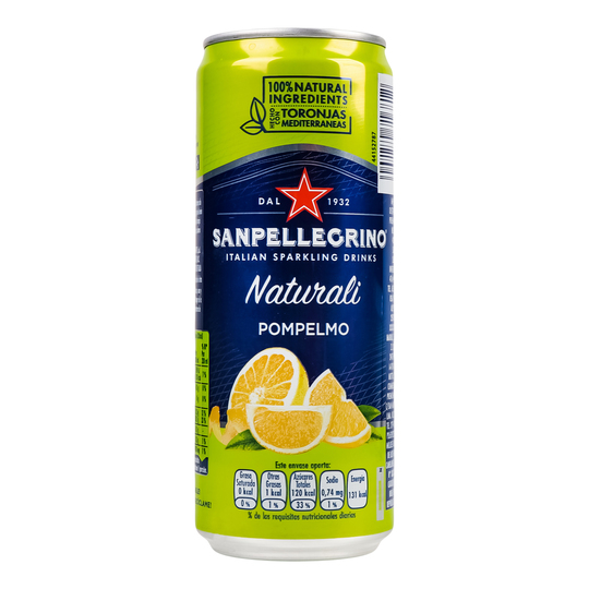 Напій газ.S.Pellegrino Pompelm 0.33млз/б