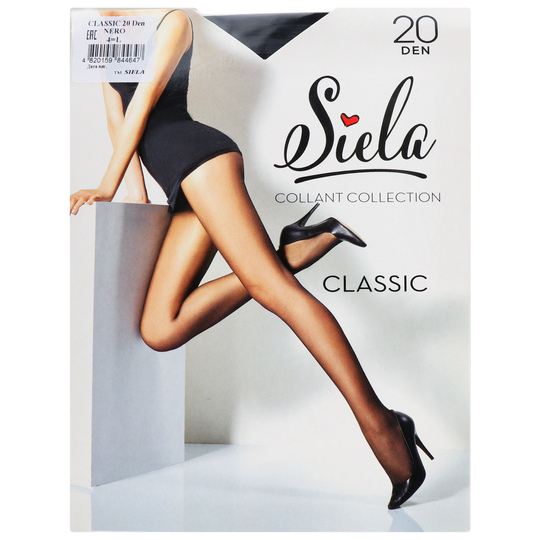 Колготи жін.Siela Classic 20 nero 4
