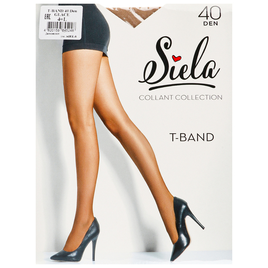 Колготи жін.Siela T band 40 glase 4