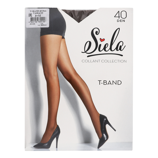 Колготи жін.Siela T band 40 tabaco 3