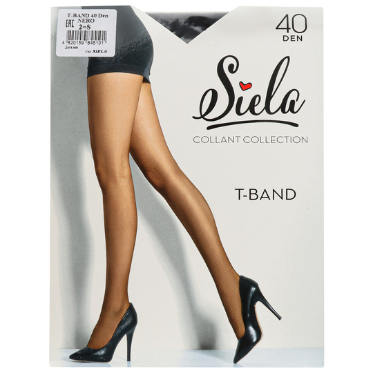 Колготи жін.Siela T band 40 nero 2