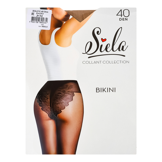 Колготи жін.Siela Bikini 40 daino 3