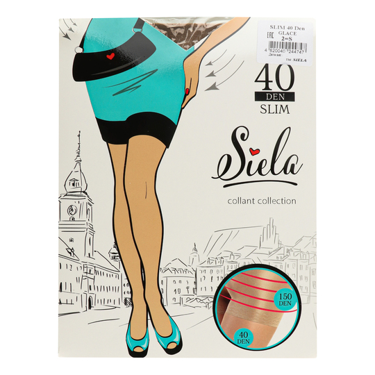Колготи жін.Siela Slim 40 glace, 2