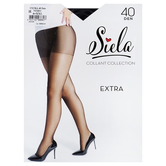 Колготи жін.Siela Extra 40 nero 6