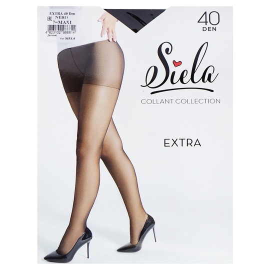 Колготи жін.Siela Extra 40 nero 7
