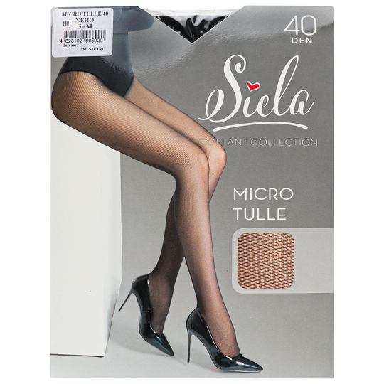 Колготи жін.Siela Micro 40 nero 3