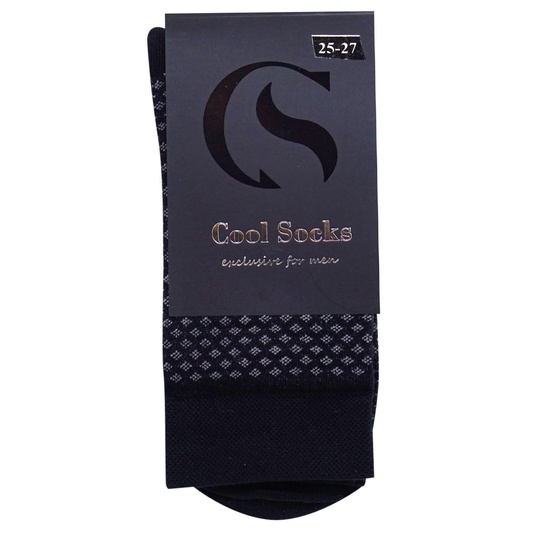 Шкарпетки чол.CS м.чор.сір.р.25-27