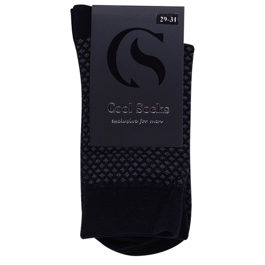 Шкарпетки чол.CS м.чор.сір.р.29-31