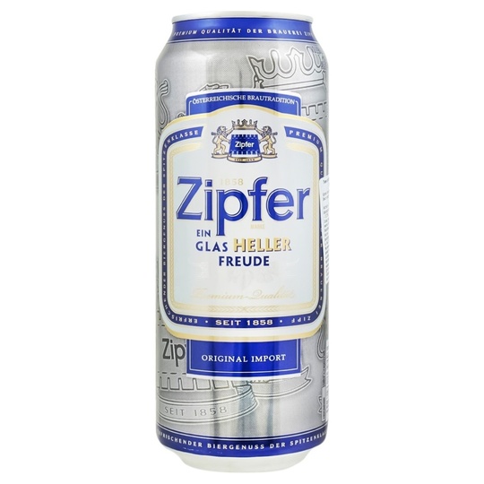 Пиво св.Zipfer 5,4% 0,5л з/б