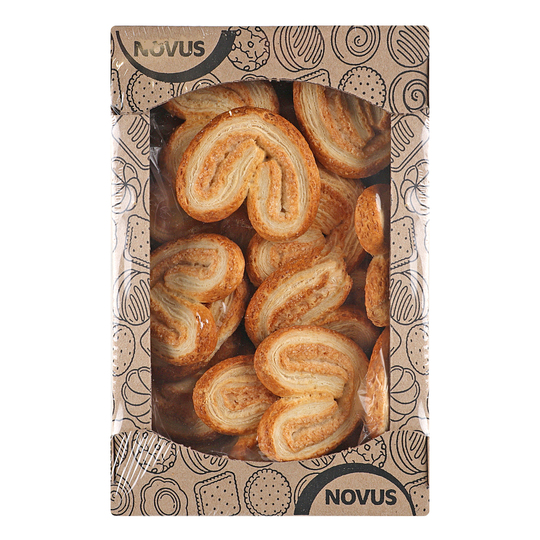Печиво листкове Вушка NOVUS 290г