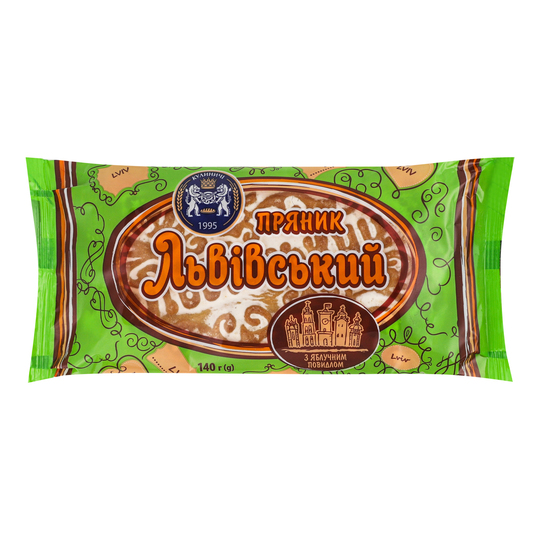 Пряник Львівський ябл.пов.Кулиничі 140г
