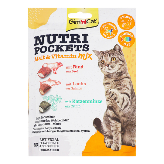 Ласощі д/кот. GimCat NP Мульт. мікс 150г