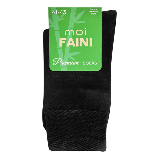 Шкарпетки чол.moi FAINI бамб.чор.р.41-43