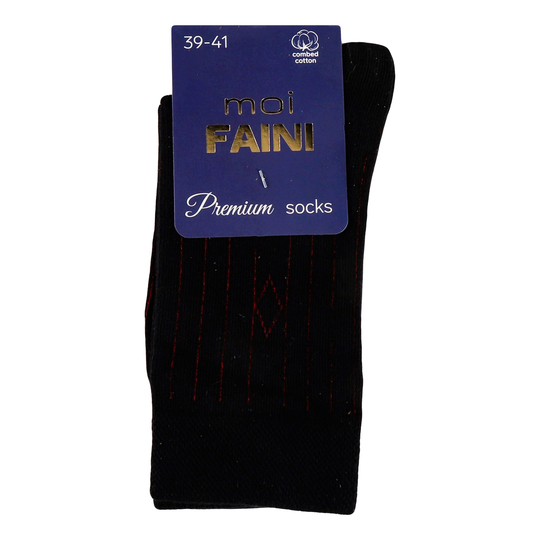 Шкарпетки ч.moi FAINI прор.чорн.р.39-41