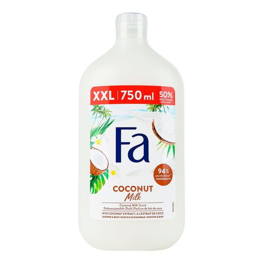 Гель д/душу з аромат.кокос.мол.Fa 750мл