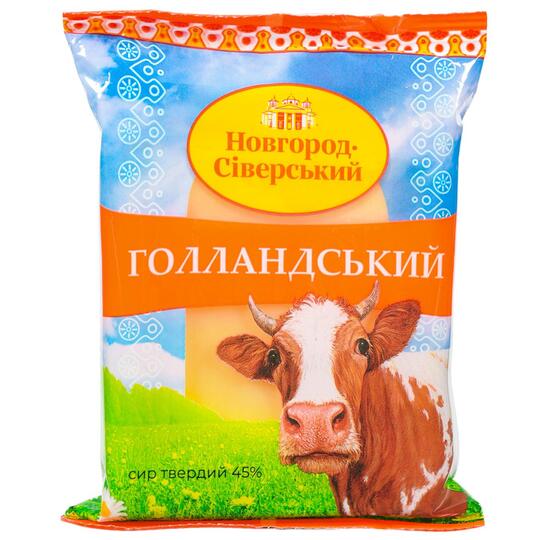 Сир тв.Голландський 45% НССЗ ваг