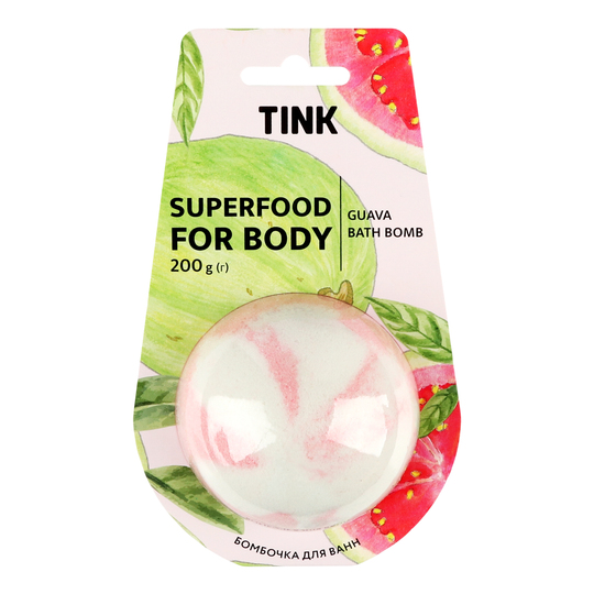 Бомбочка-гейзер д/ванн Guava Tink 200г