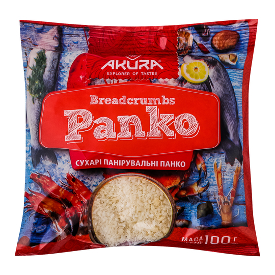 Пластівці панірувальні Панко Akura 100г