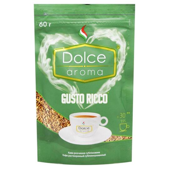 Кава розч. Dolce Aroma Gusto Ricco 60г