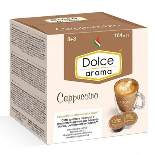 Кава в капс. Dolce Aroma Сappuccino 16шт