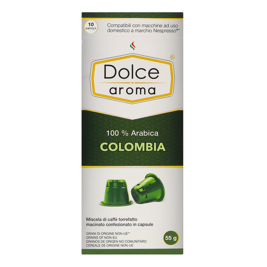 Кава в капс. Dolce Aroma Colombia 10шт