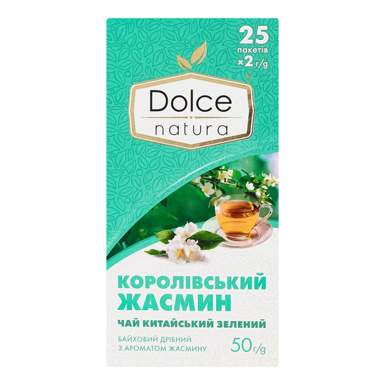 Чай кит. Dolce Natura Корол. Жасм. 25*2г