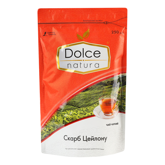 Чай чорн. Dolce Natura Скарб Цейл. 250г